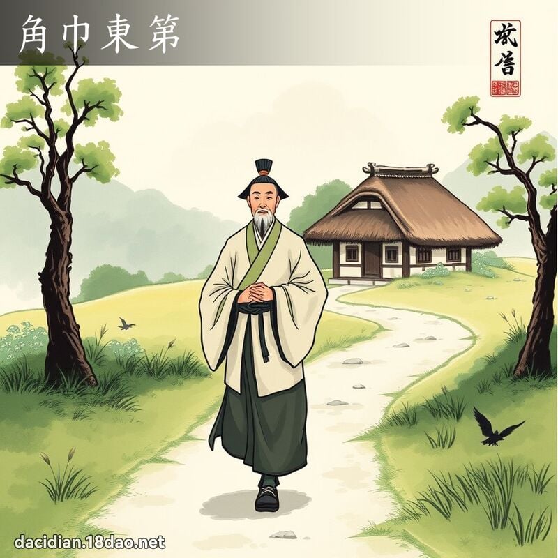 角巾东第 配图