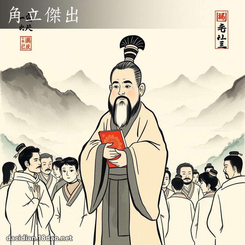 角立杰出 配图