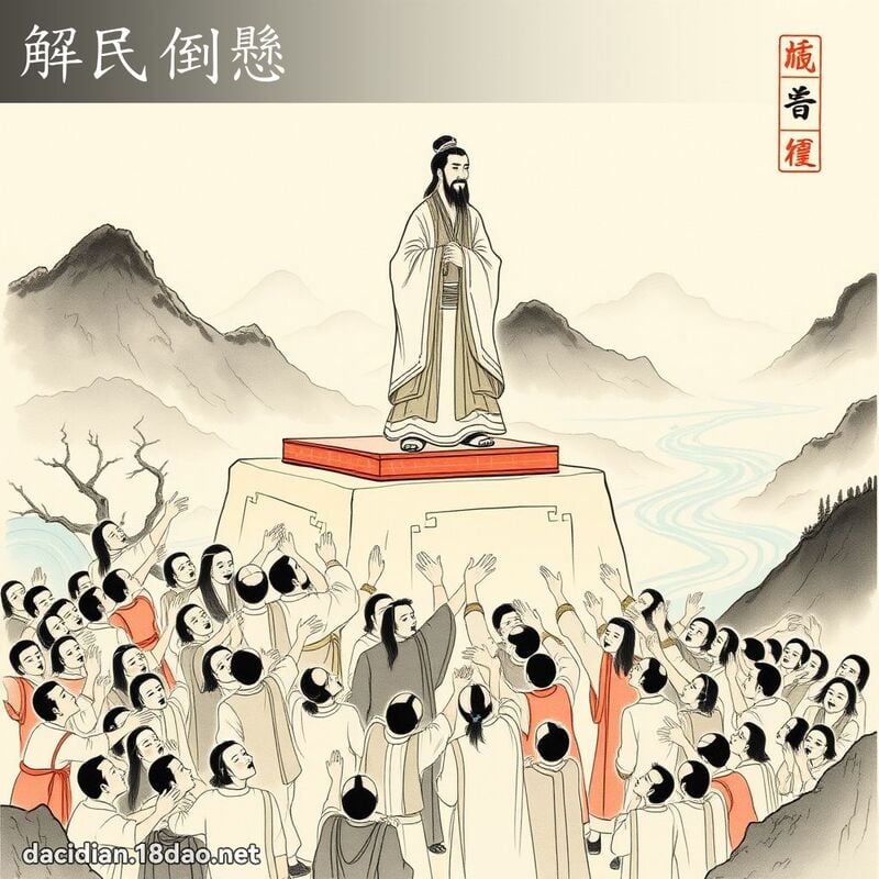 解民倒悬 配图