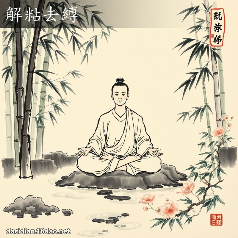 解粘去缚 配图