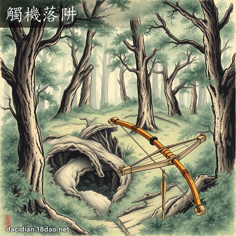 触机落阱 配图