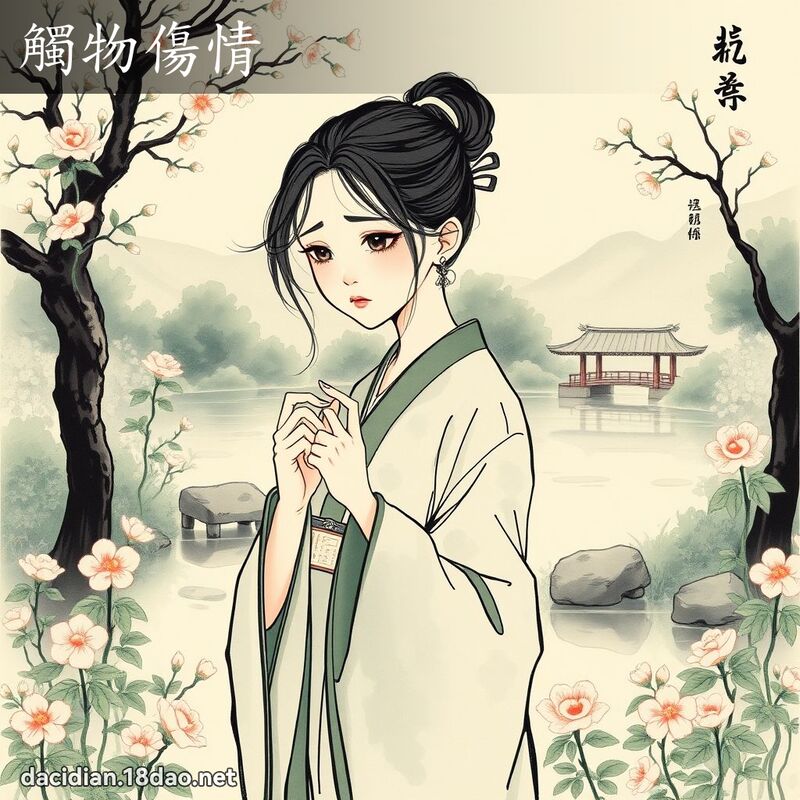 触物伤情 配图