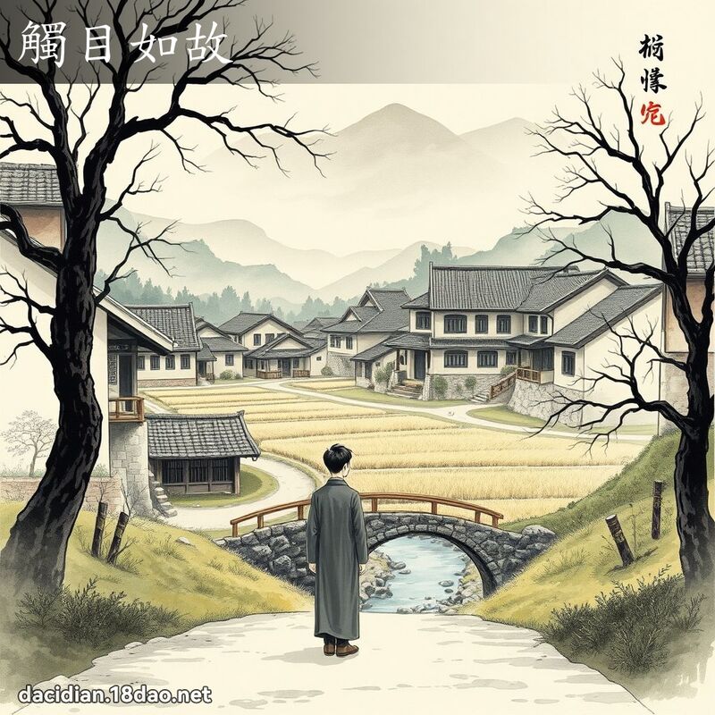 触目如故 配图