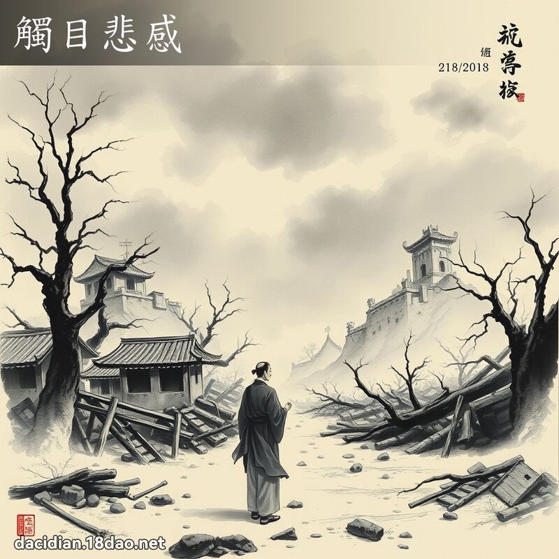 触目悲感 配图