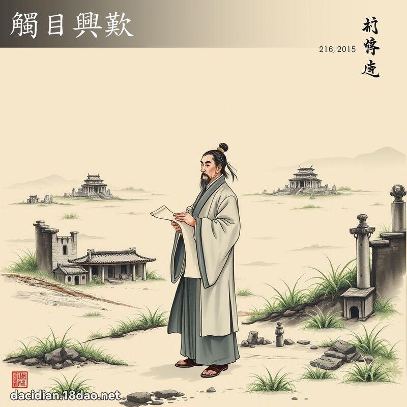 触目兴叹 配图