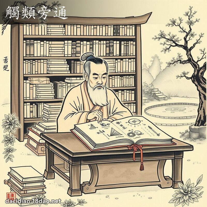 触类旁通 配图