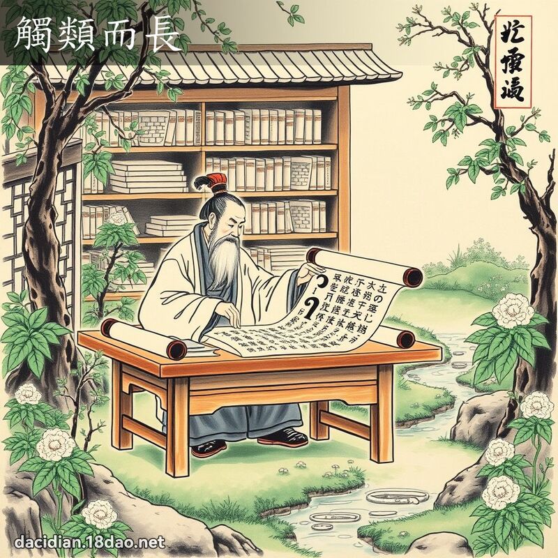 触类而长 配图