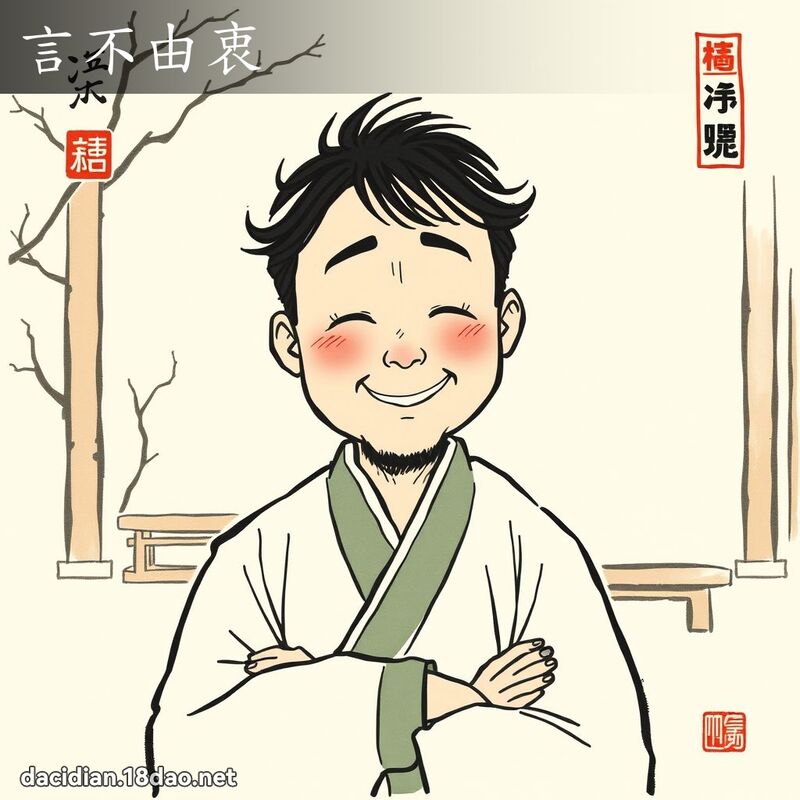 言不由衷 配图