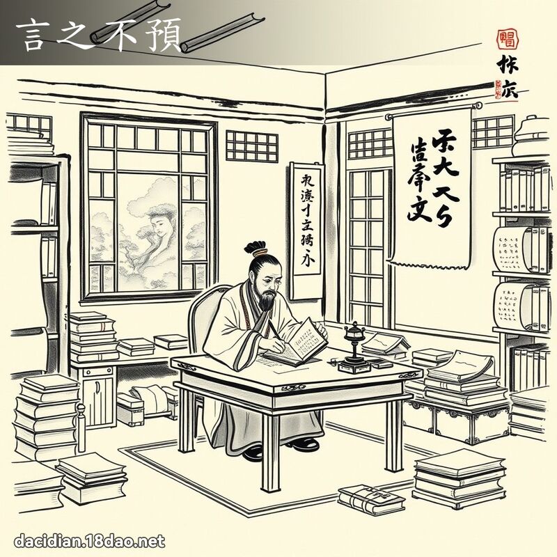 言之不预 配图
