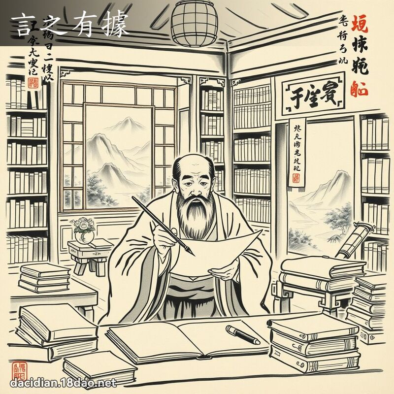 言之有据 配图