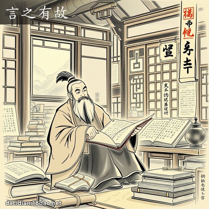 言之有故 配图