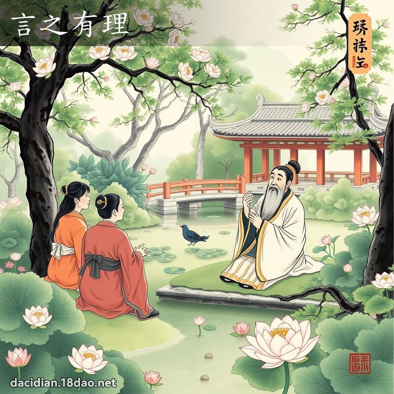 言之有理 配图
