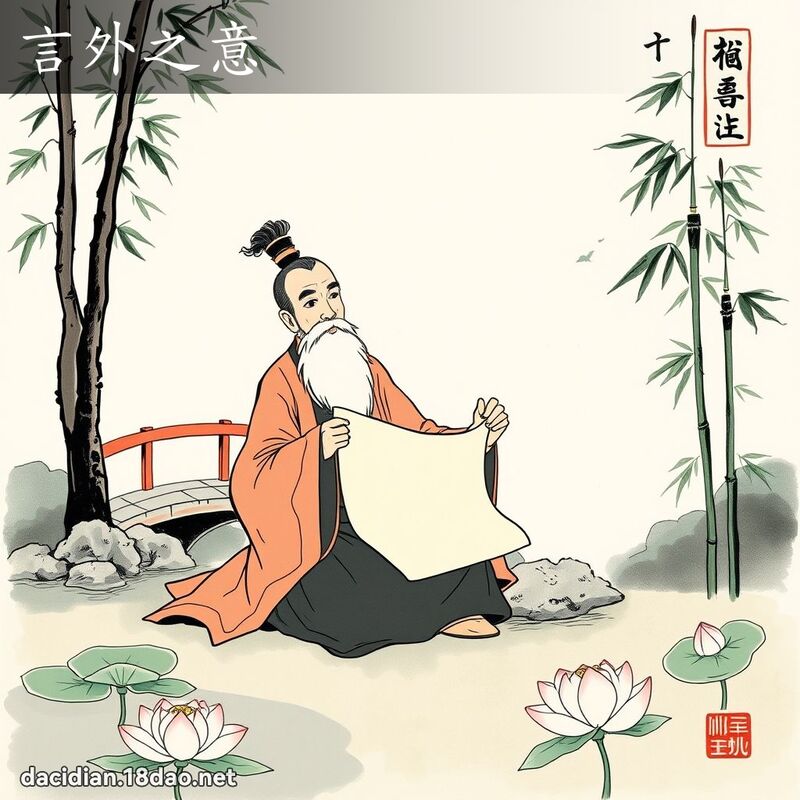 言外之意 配图