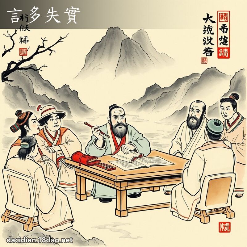 言多失实 配图