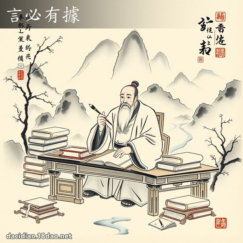 言必有据 配图