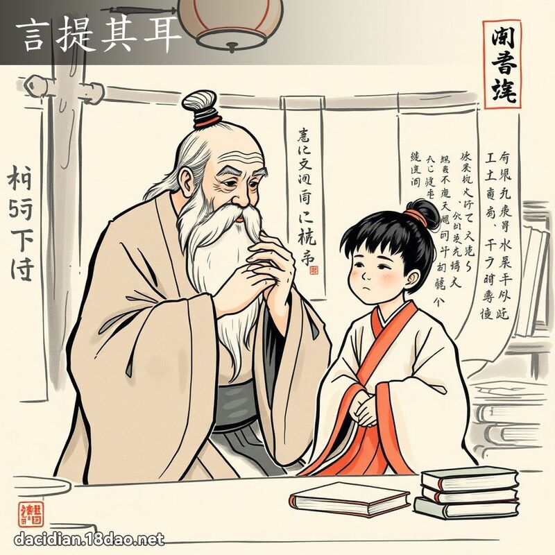 言提其耳 配图