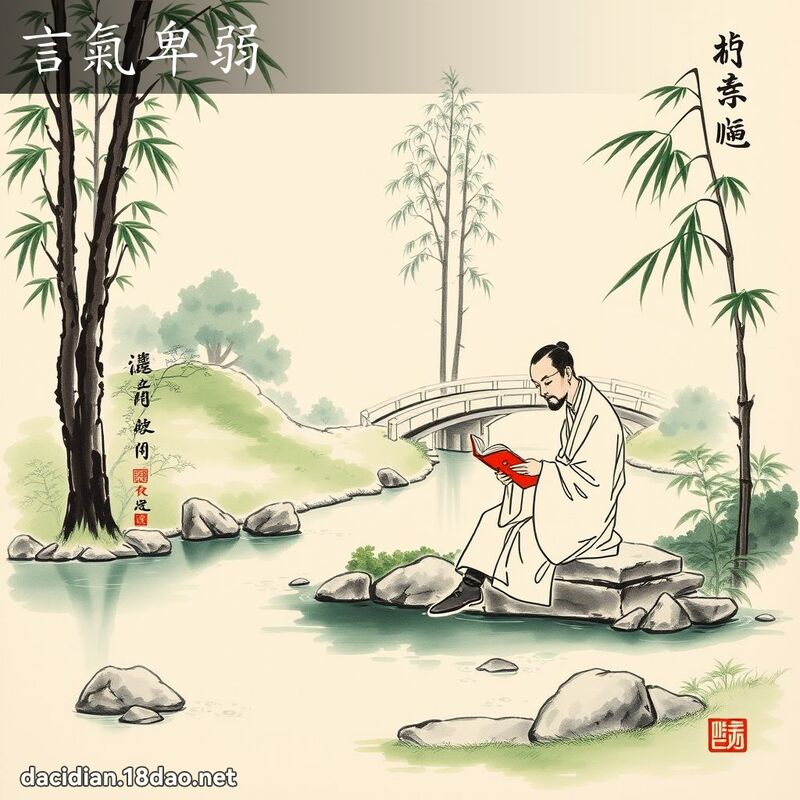 言气卑弱 配图