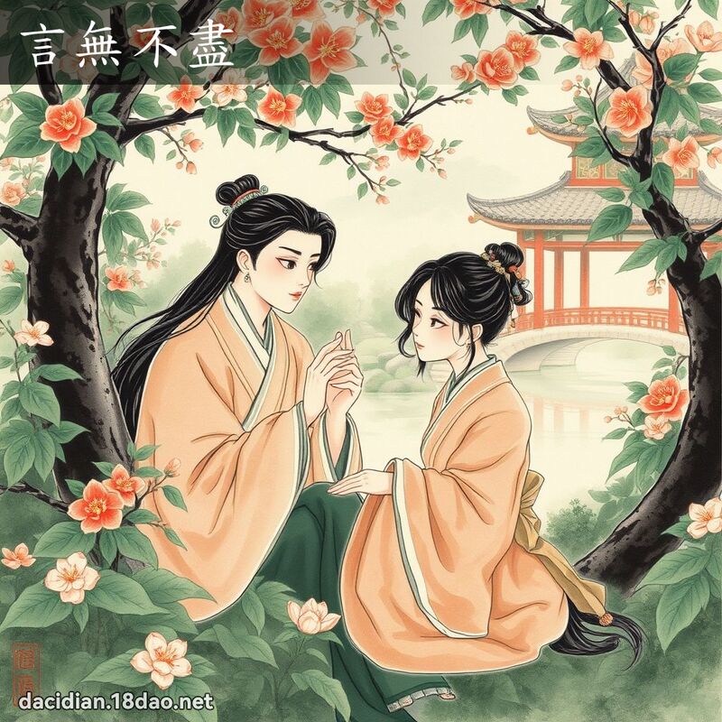 言无不尽 配图