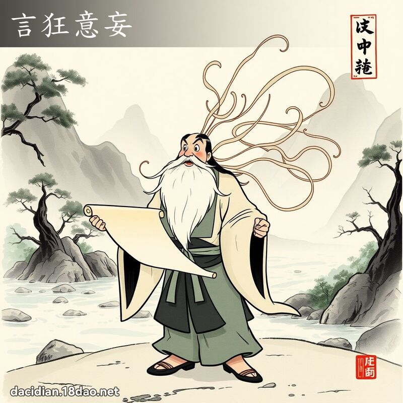 言狂意妄 配图