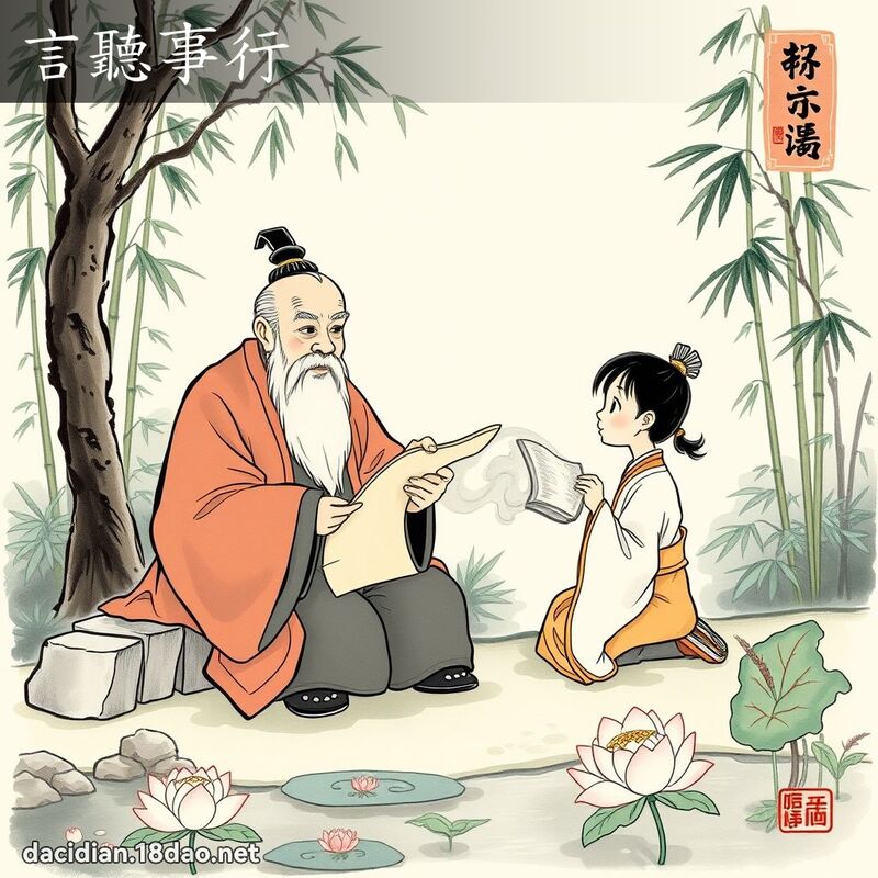 言听事行 配图