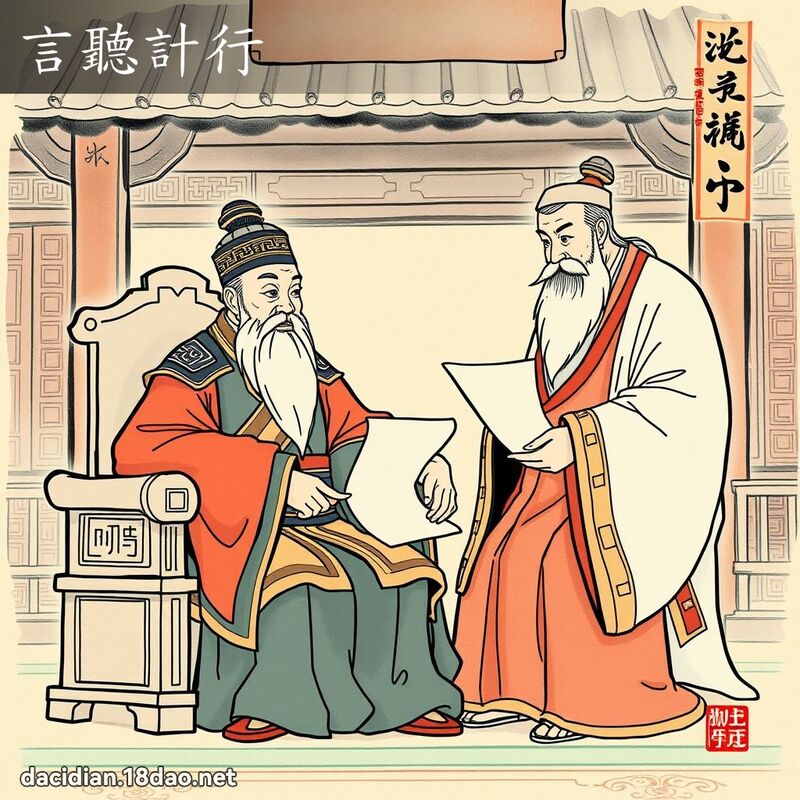 言听计行 配图