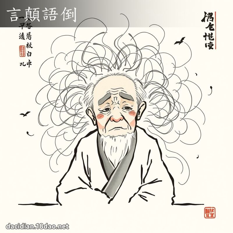 言颠语倒 配图