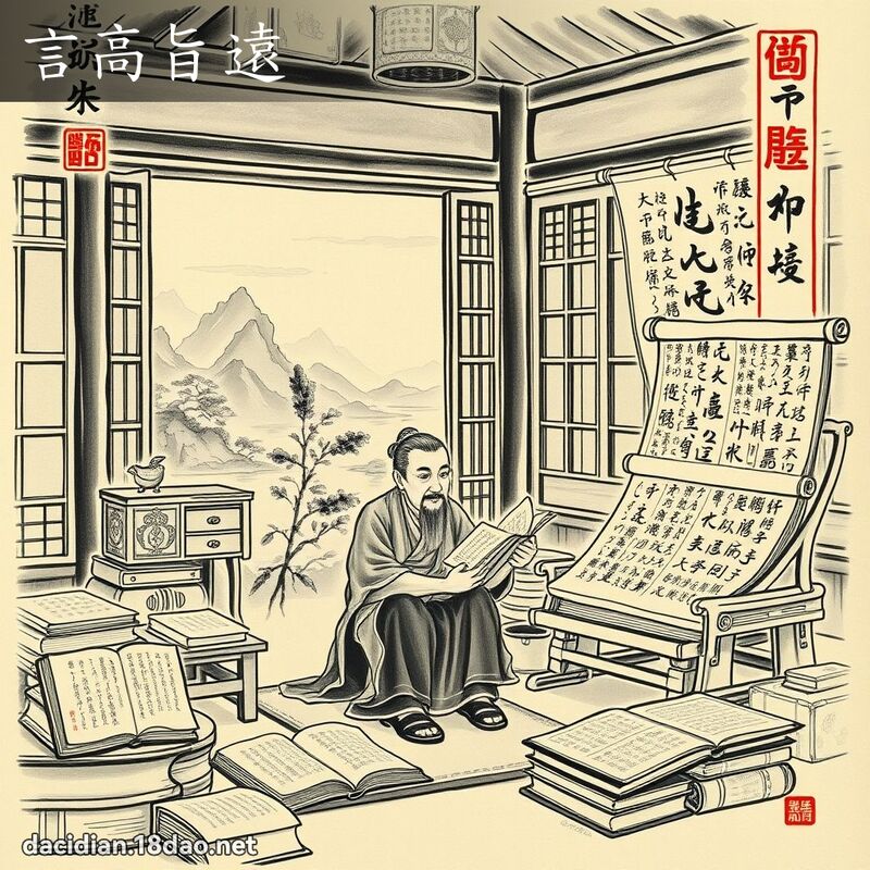 言高旨远 配图