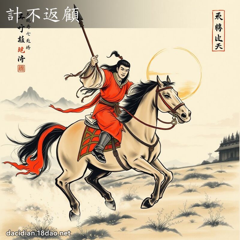 计不返顾 配图