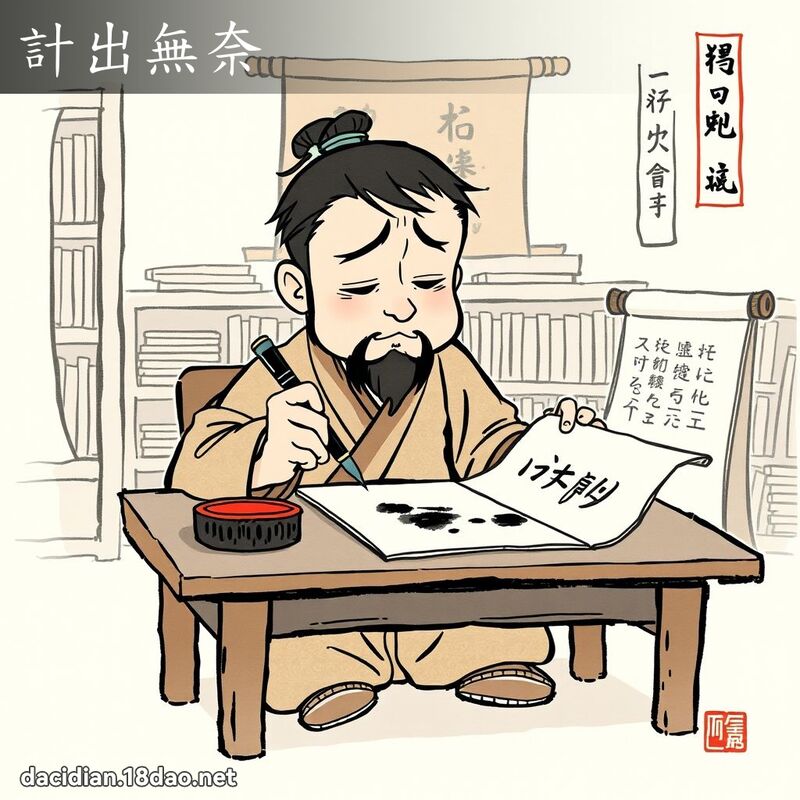 计出无奈 配图