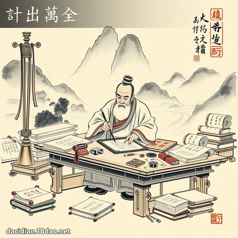 计出万全 配图