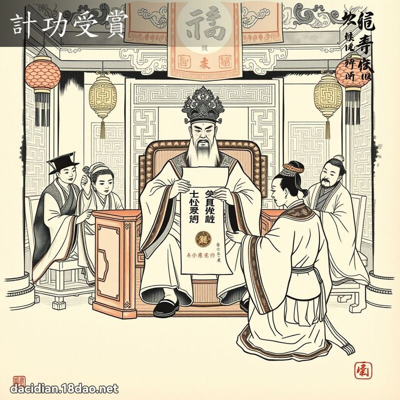 计功受赏 配图
