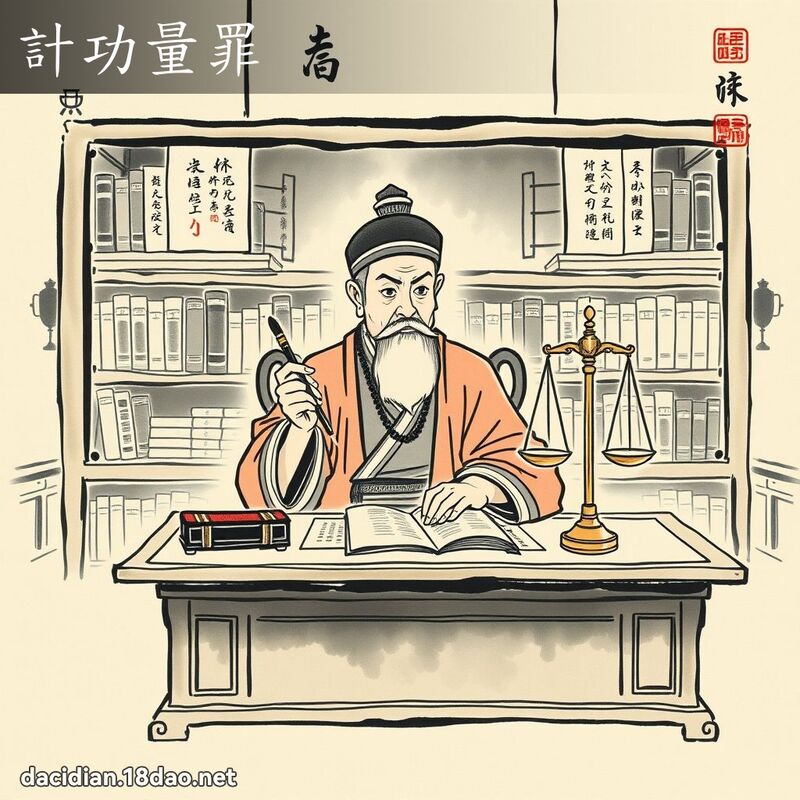 计功量罪 配图