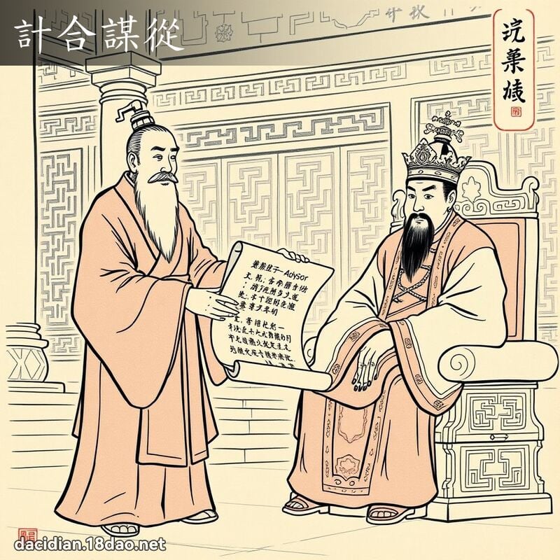 计合谋从 配图