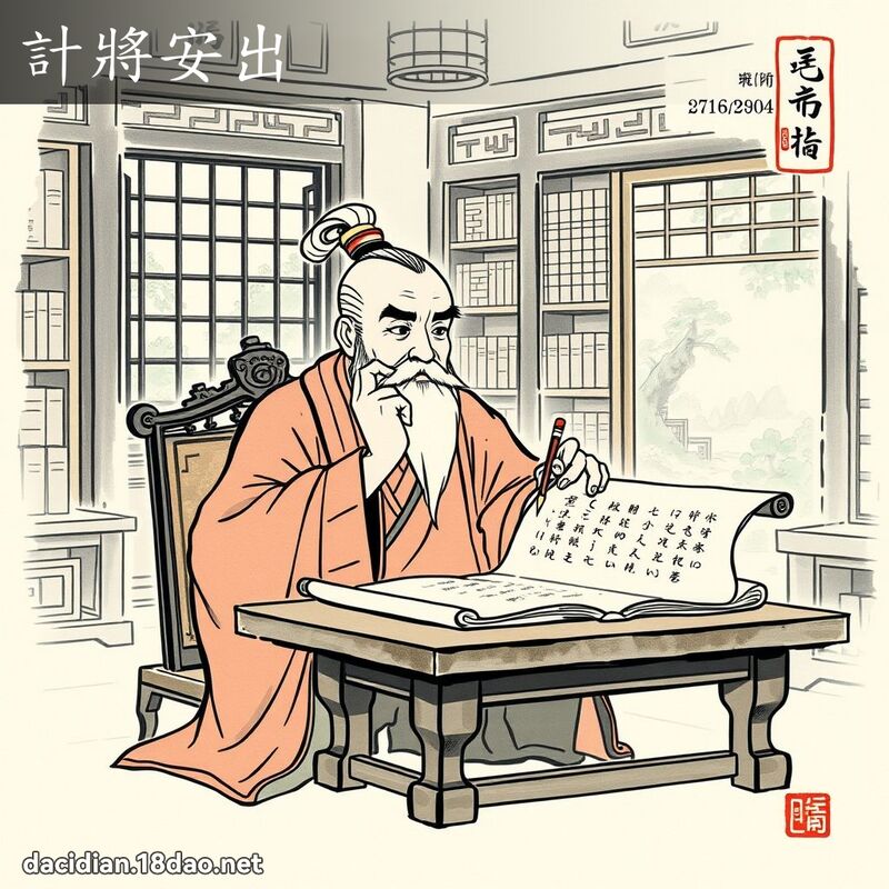 计將安出 配图