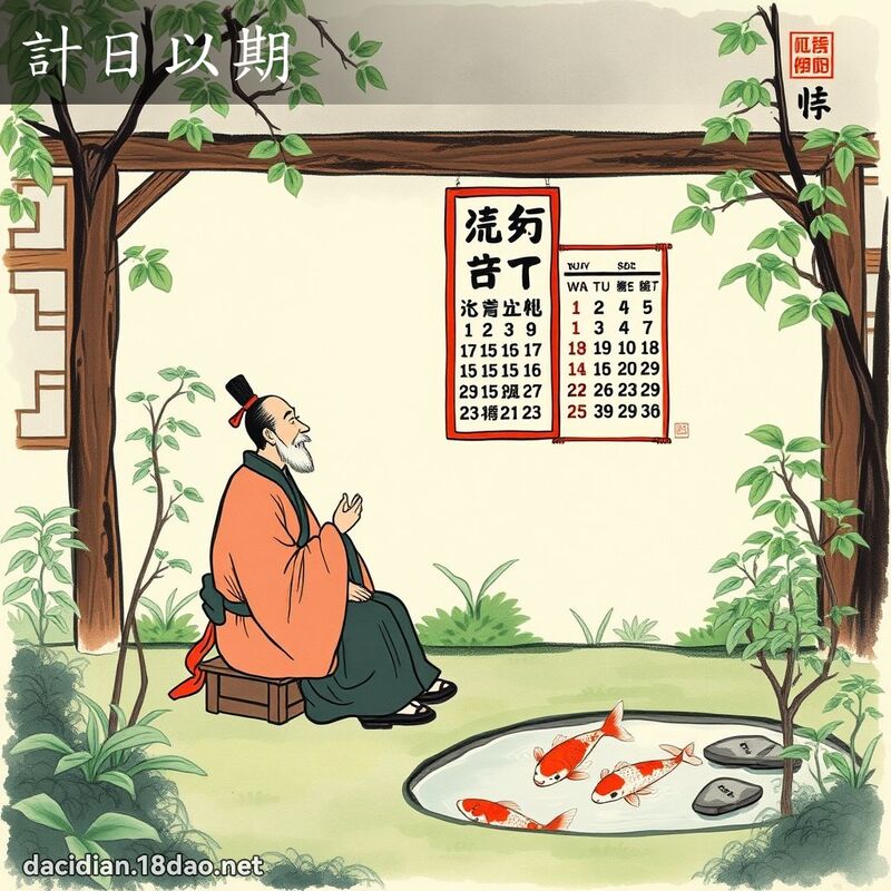 计日以期 配图