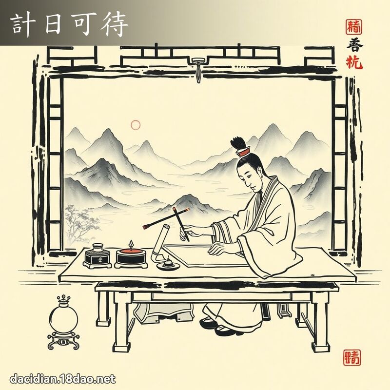 计日可待 配图