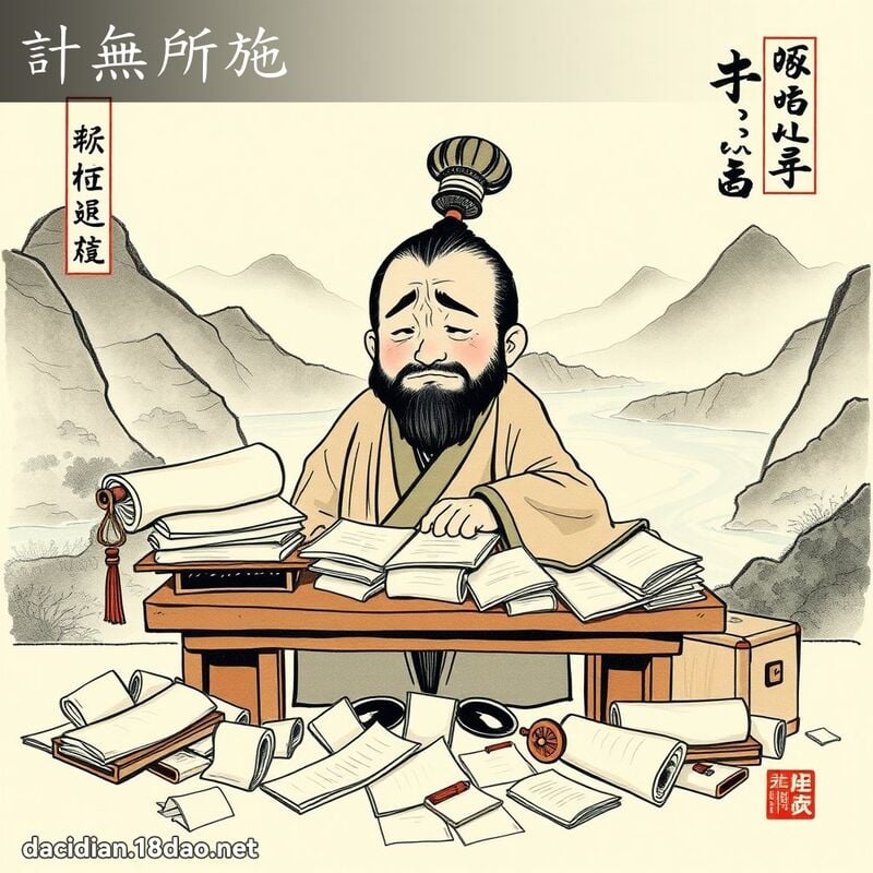 计无所施 配图