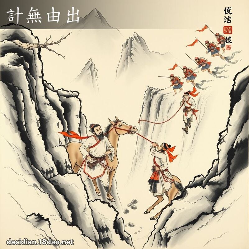 计无由出 配图