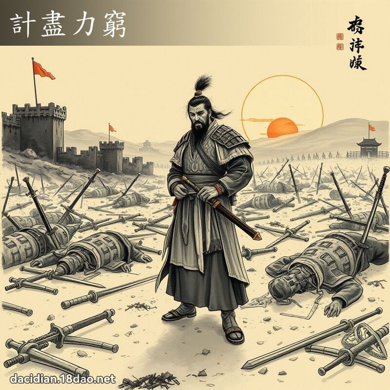 计尽力穷 配图