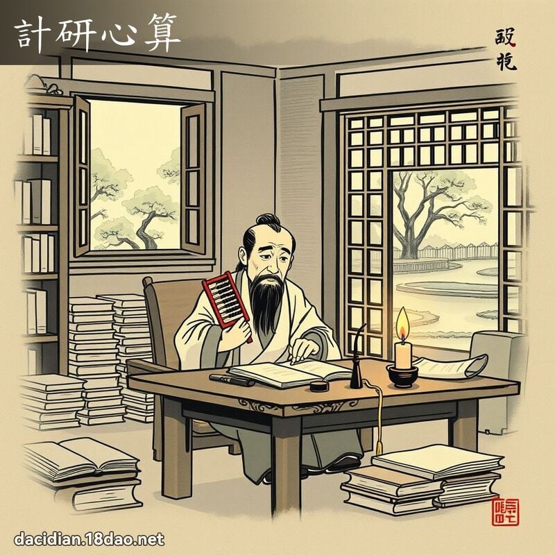计研心算 配图