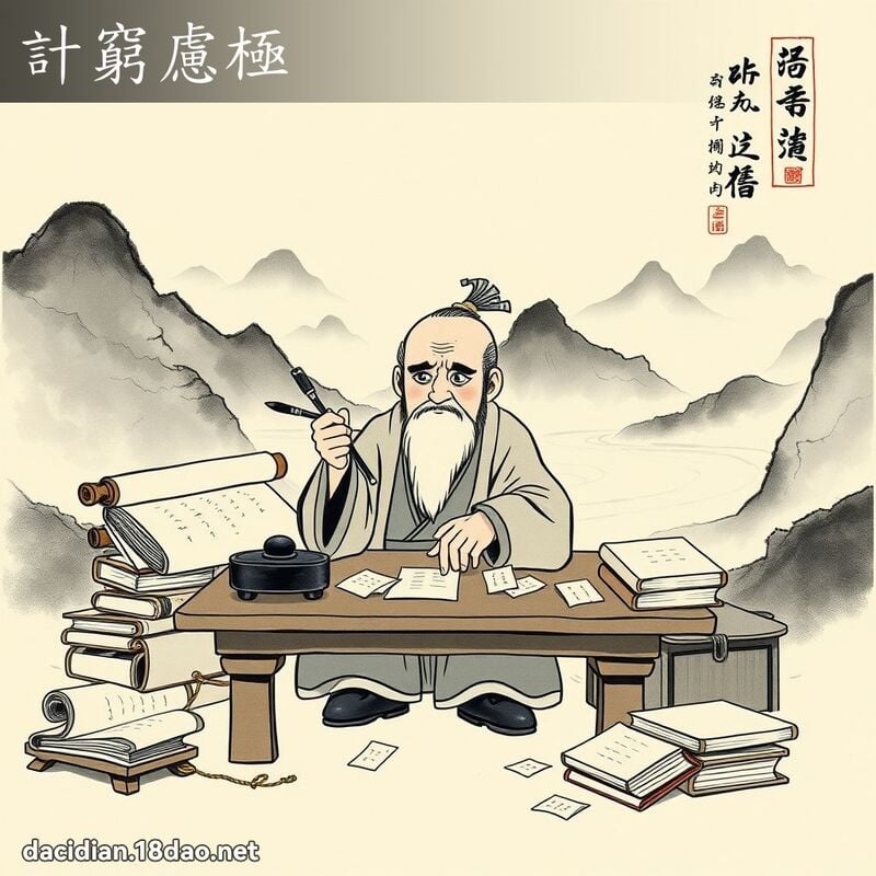 计穷虑极 配图