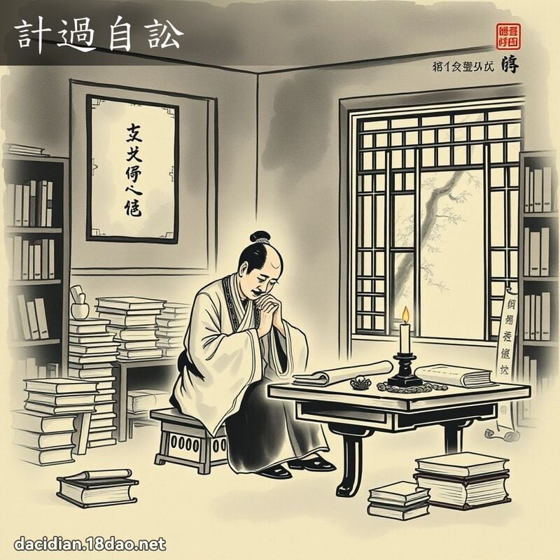 计过自讼 配图