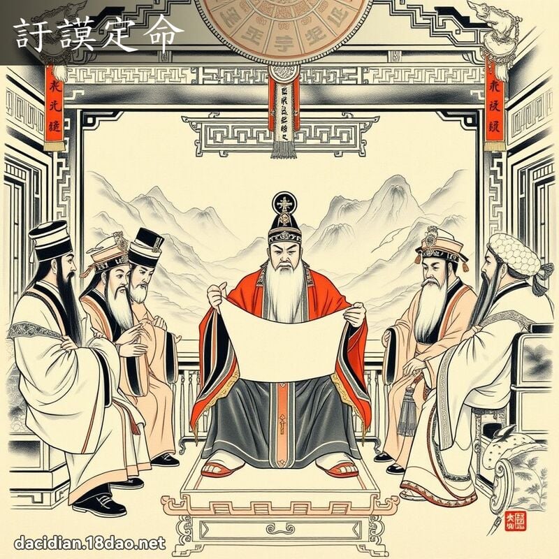 訏謨定命 配图