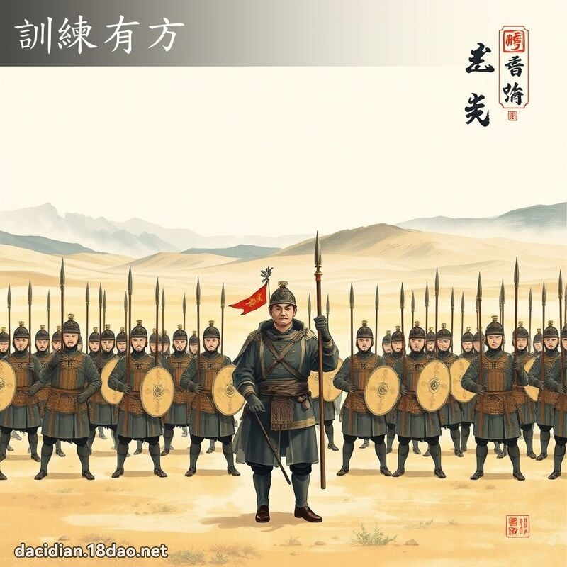 训练有方 配图