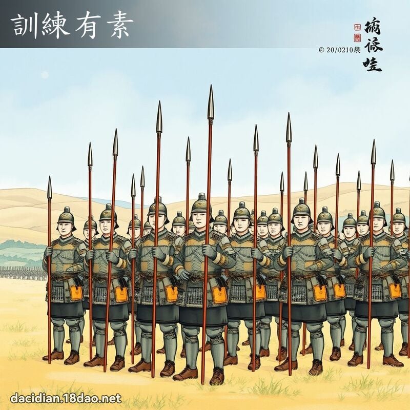 训练有素 配图