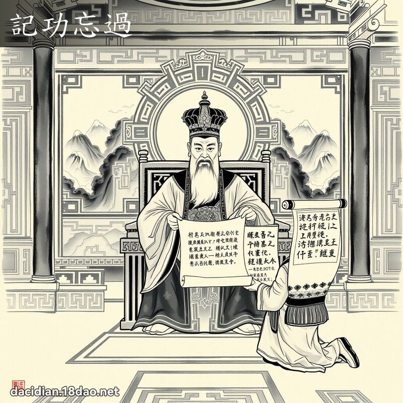记功忘过 配图