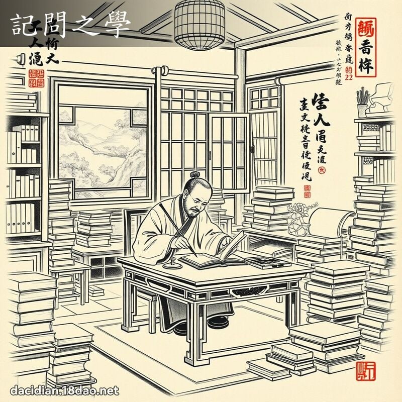 记问之学 配图