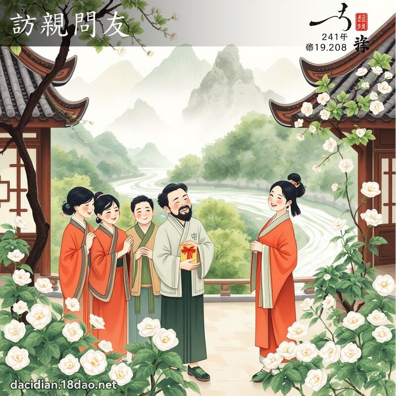 访亲问友 配图