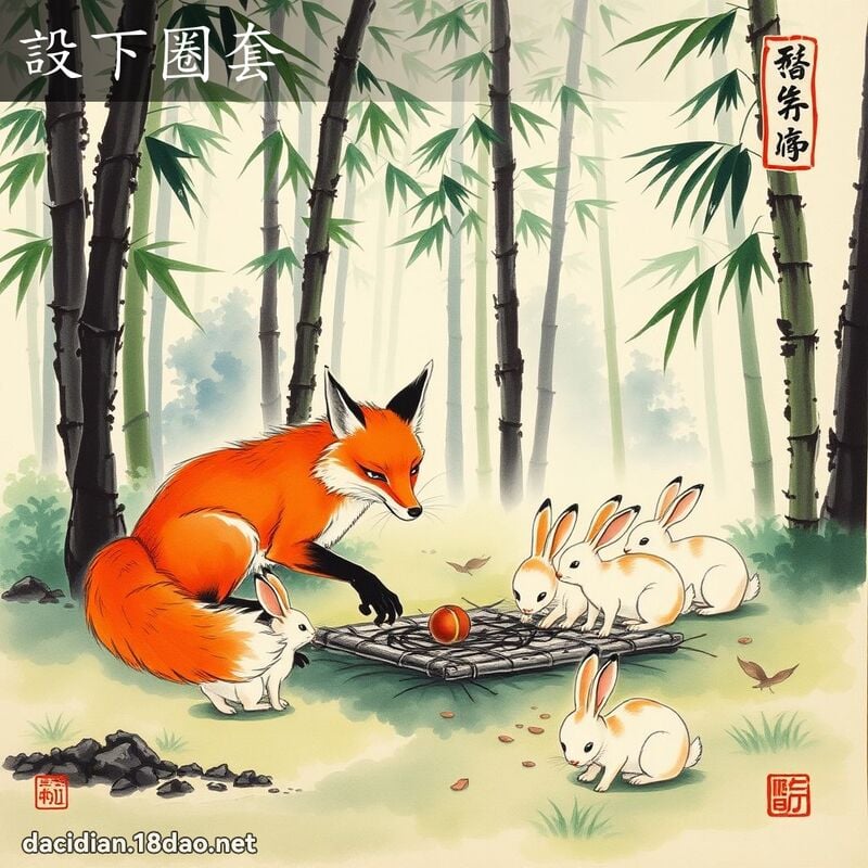 设下圈套 配图