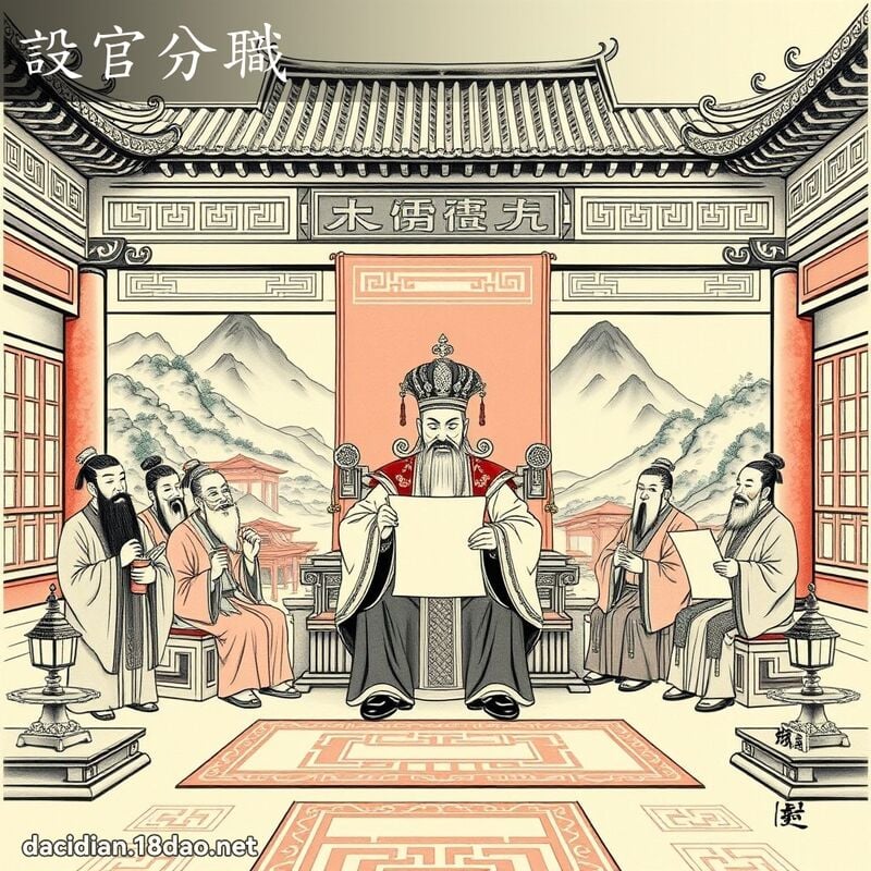 设官分职 配图